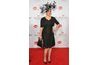 Jennifer Tilly's simple frock allows her hat to really shine.